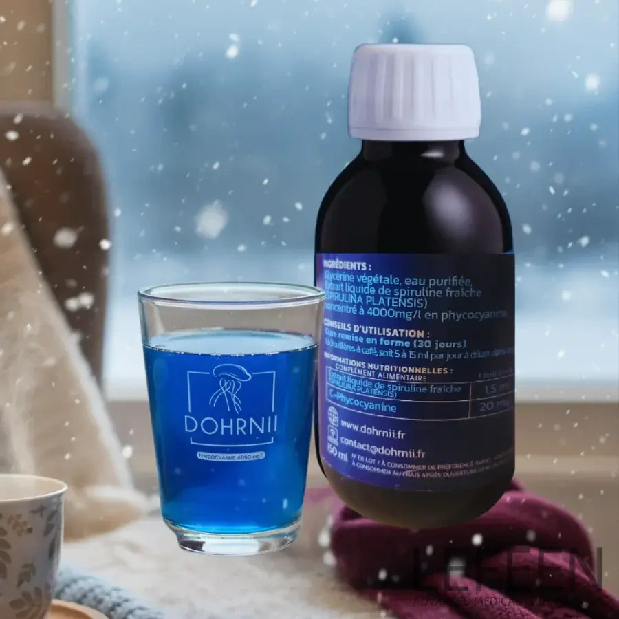 DOHRNII Modrá spirulina 4000 150ml